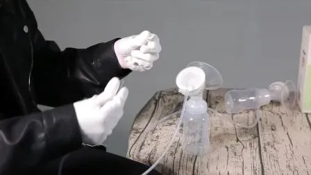 Intelligente elektrische Doppelmilchpumpe mit Stillflasche mit Standardhals