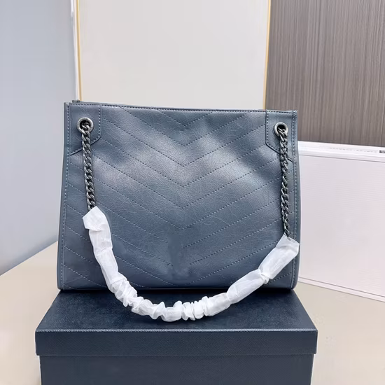 1: 1 Designer-Tragetaschen für Damen, echtes Leder, Spiegel-Designertasche, berühmte Marke, Umhängetasche, große Kapazität, Niki-Einkaufshandtasche, Mama-Tasche