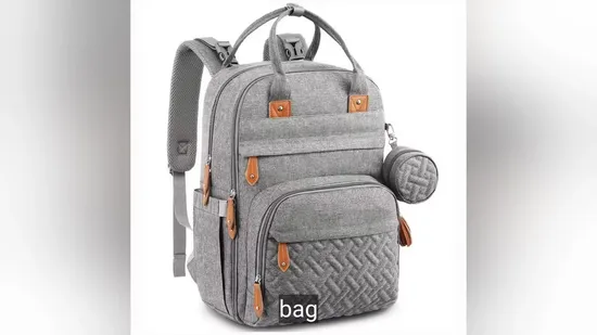 Reisetasche Wasserdichte Wickeltasche Rucksack Baby Essentials Multifunktions mit Wickelunterlage Schnulleretui Mama