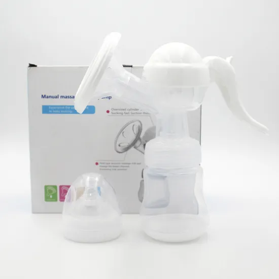 Tragbare, schmerzlose manuelle Milchpumpe in Krankenhausqualität, BPA-frei, tragbares Babyprodukt