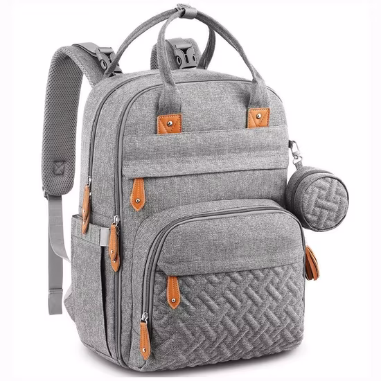 Baby Dipper Rucksack mit Wickelunterlage Lässiger Mama-Rucksack