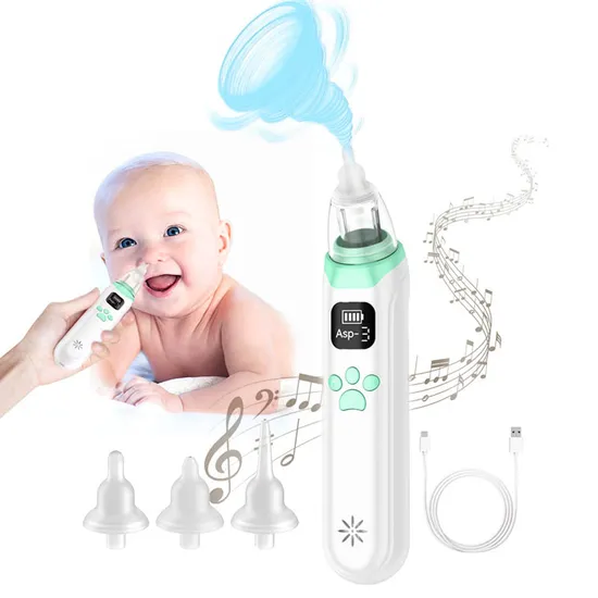 Tragbarer, praktischer elektrischer Nasensauger für den Heimgebrauch von Babys im Großhandel