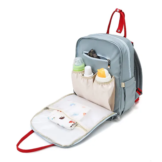 Large Capacity Baby Bag Tote Outdoor Maternity Handbag Backpack Style Made Polyester PU Women Nappy Organizer Mommy Diaper Caddy 